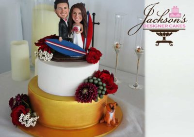 Wedding Cake - Surfer