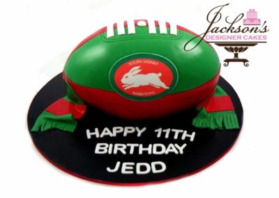 South Sydney Roosters Birthday cake