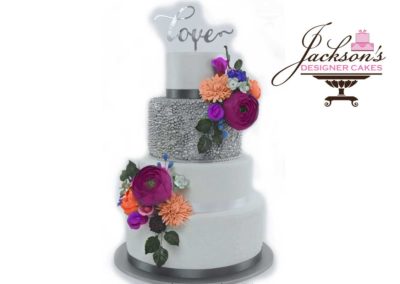 Wedding Show Cake ~ Love