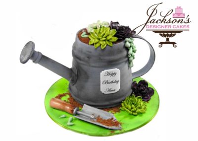 Gardening Birthday Cake