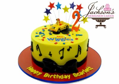 Yellow Wiggles Cake